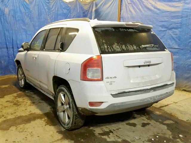 1C4NJDBB0CD685140 - 2012 JEEP COMPASS SP WHITE photo 3