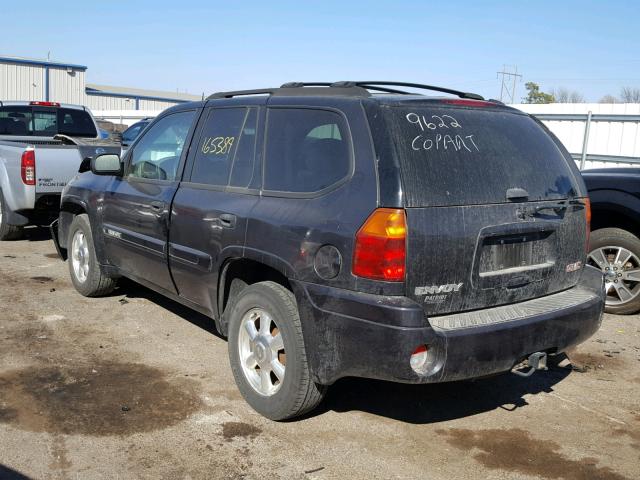 1GKDT13S252289622 - 2005 GMC ENVOY CHARCOAL photo 3