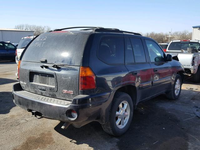 1GKDT13S252289622 - 2005 GMC ENVOY CHARCOAL photo 4