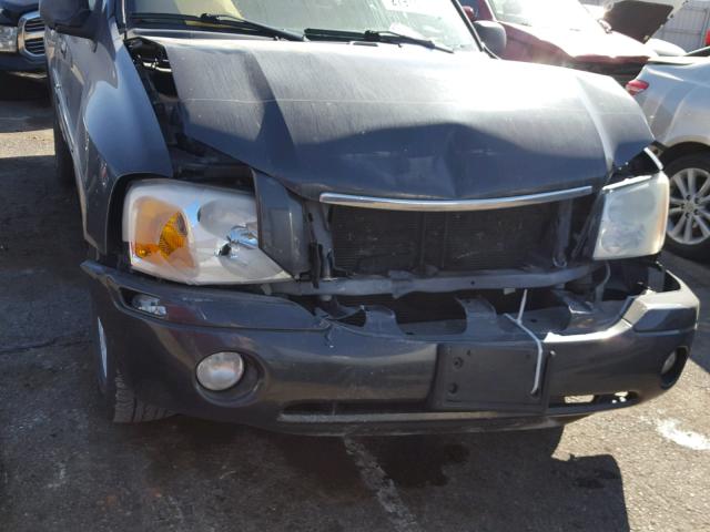 1GKDT13S252289622 - 2005 GMC ENVOY CHARCOAL photo 9