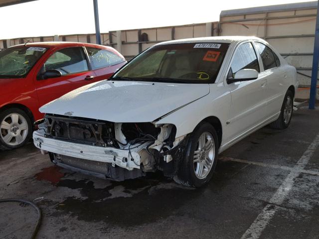 YV1RS592262534787 - 2006 VOLVO S60 2.5T WHITE photo 2