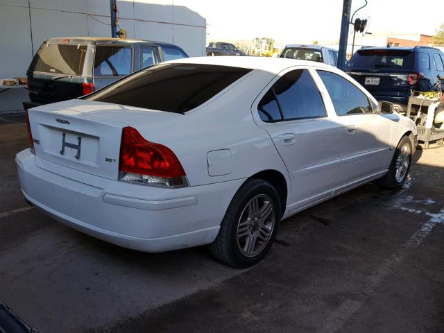 YV1RS592262534787 - 2006 VOLVO S60 2.5T WHITE photo 4