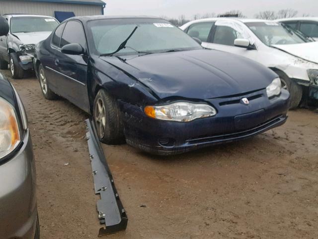 2G1WW12E329295071 - 2002 CHEVROLET MONTE CARL BLUE photo 1