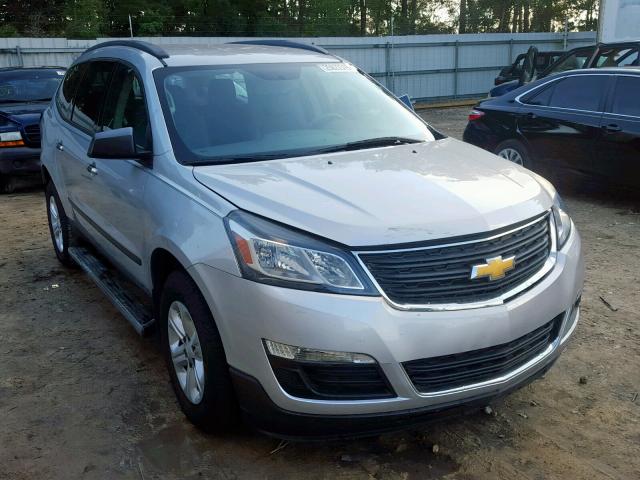 1GNKRFKD8FJ141023 - 2015 CHEVROLET TRAVERSE L SILVER photo 1