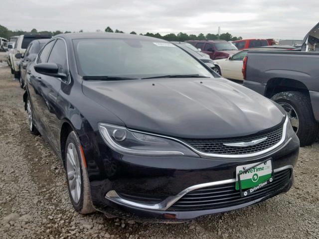 1C3CCCAB4FN538559 - 2015 CHRYSLER 200 LIMITE BLACK photo 1