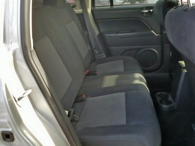 1J4NF1FB9BD258932 - 2011 JEEP COMPASS SP ვერცხლისფერი ფოტო 6