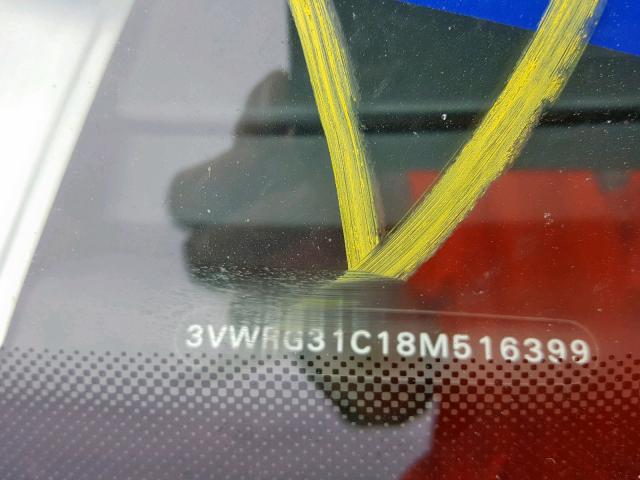 3VWRG31C18M516399 - 2008 VOLKSWAGEN NEW BEETLE Grün Foto 10