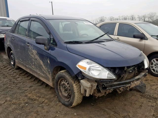 3N1CC1AP0AL352444 - 2010 NISSAN VERSA S BLUE photo 1