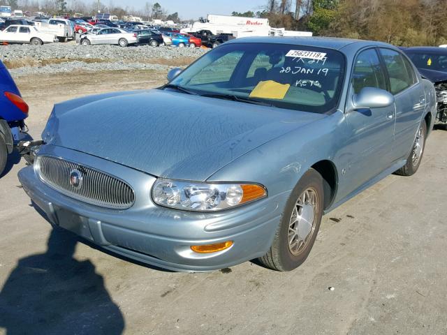 1G4HP52K23U231100 - 2003 BUICK LESABRE CU BLUE photo 2