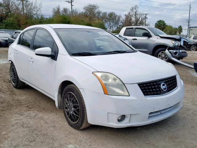 3N1AB61E99L649567 - 2009 NISSAN SENTRA 2.0 WHITE photo 1