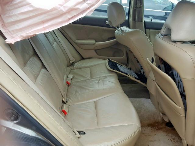 1HGCM66507A019189 - 2007 HONDA ACCORD EX BROWN photo 6