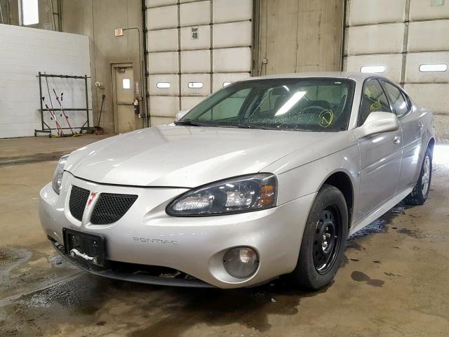 2G2WP552481115640 - 2008 PONTIAC GRAND PRIX SILVER photo 2