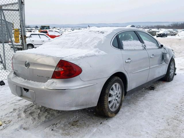 2G4WC582791165593 - 2009 BUICK LACROSSE C SILVER photo 4