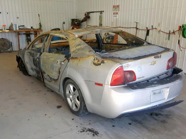 N0V1N25624019 - 2011 CHEVROLET MALIBU LS SILVER photo 3