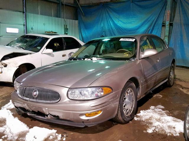 1G4HP52K944116690 - 2004 BUICK LESABRE CU BEIGE photo 2