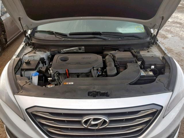 5NPE34AF7GH391166 - 2016 HYUNDAI SONATA SPO SILVER photo 7