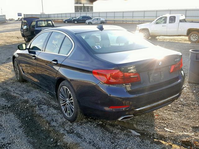 WBAJE7C51JWD49642 - 2018 BMW 540 XI BLACK photo 3