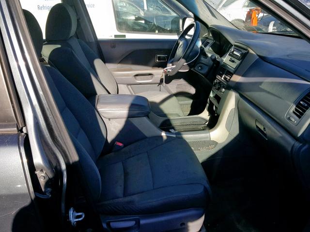 5FNYF18106B007870 - 2006 HONDA PILOT LX GREEN photo 5