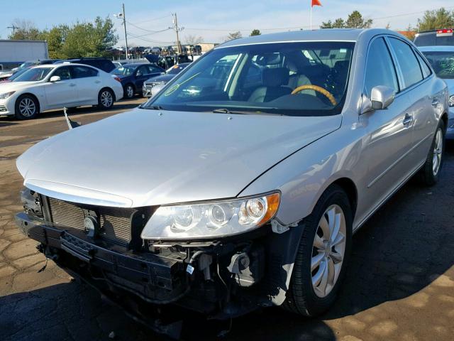 KMHFC46F47A239278 - 2007 HYUNDAI AZERA SE SILVER photo 2