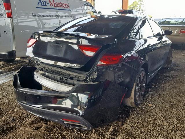 1C3CCCBB6GN144870 - 2016 CHRYSLER 200 S BLACK photo 4