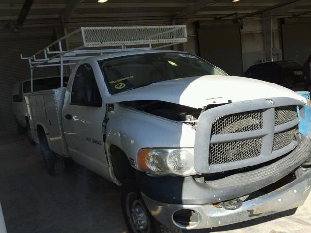 3D6WS26D55G832408 - 2005 DODGE RAM 2500 S WHITE photo 1