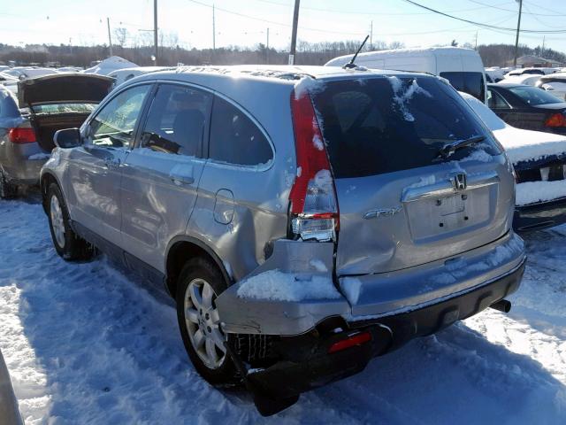 JHLRE48717C092328 - 2007 HONDA CR-V EXL GRAY photo 3