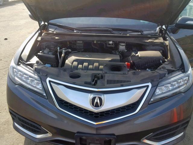 5J8TB4H5XGL014660 - 2016 ACURA RDX TECHNO BLACK photo 7