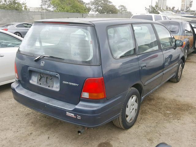 JHMRA1860VC008929 - 1997 HONDA ODYSSEY BA BLUE photo 4