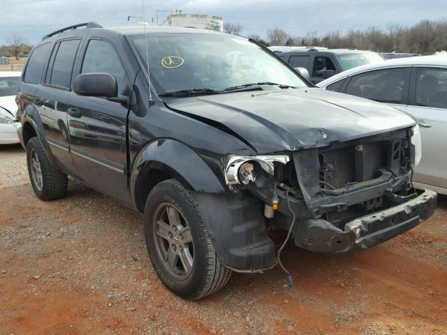 1D8HD48N18F144746 - 2008 DODGE DURANGO SL BLACK photo 1