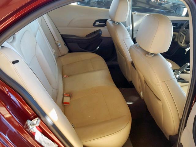 1G11C5SL9FF320447 - 2015 CHEVROLET MALIBU 1LT MAROON photo 6