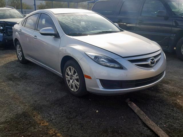 1YVHZ8BH8D5M16505 - 2013 MAZDA 6 SPORT SILVER photo 1