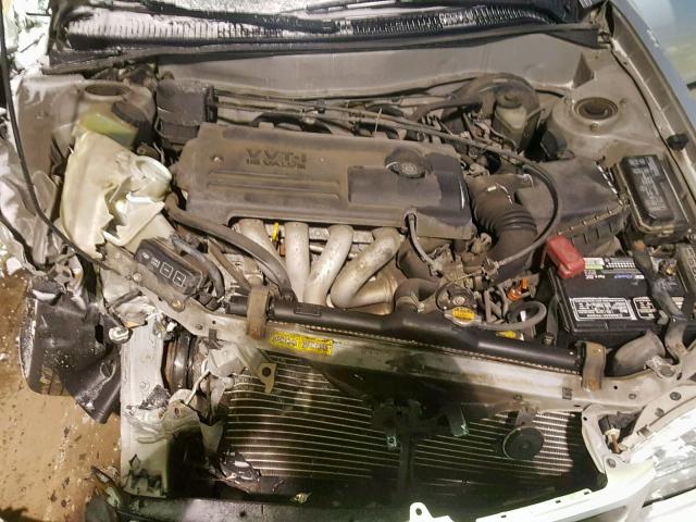 2T1BR12E1YC333015 - 2000 TOYOTA COROLLA VE GRAY photo 7