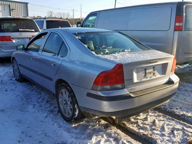 YV1RS64A642347893 - 2004 VOLVO S60 GRAY photo 3