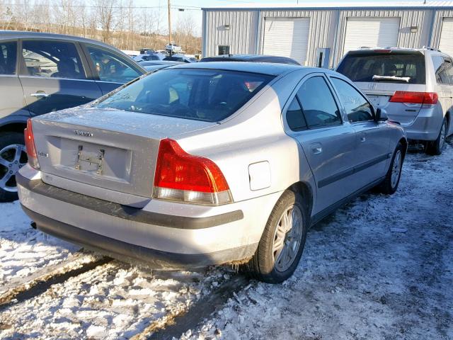 YV1RS64A642347893 - 2004 VOLVO S60 GRAY photo 4