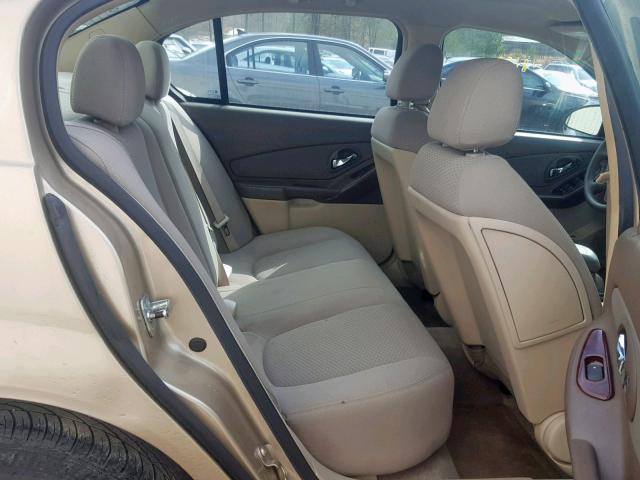 1G1ZS57F47F266923 - 2007 CHEVROLET MALIBU LS GOLD photo 6