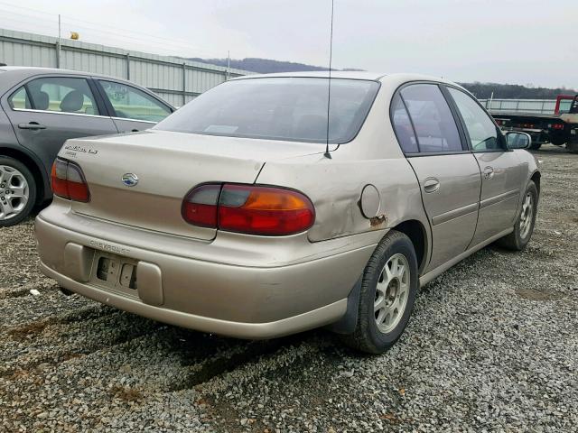 1G1NE52J7X6167966 - 1999 CHEVROLET MALIBU LS TAN photo 4