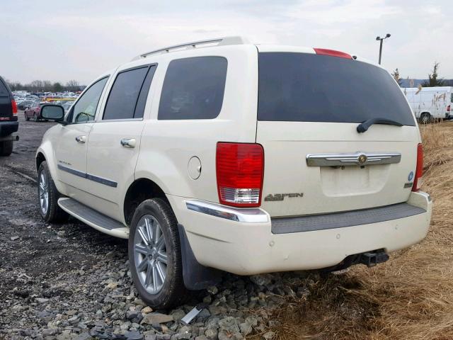 1A8HW58238F148911 - 2008 CHRYSLER ASPEN LIMI WHITE photo 3