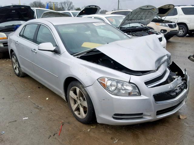 1G1ZD5E00CF379691 - 2012 CHEVROLET MALIBU 2LT SILVER photo 1