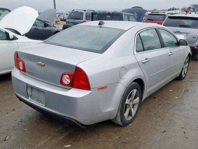 1G1ZD5E00CF379691 - 2012 CHEVROLET MALIBU 2LT SILVER photo 4