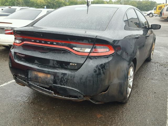 1C3CDFBA7DD287950 - 2013 DODGE DART SXT BLACK photo 4