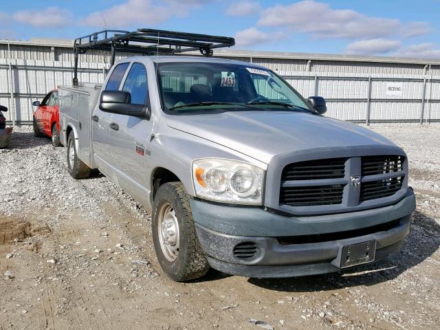 3D6WR28T09G553504 - 2009 DODGE RAM 2500 SILVER photo 1