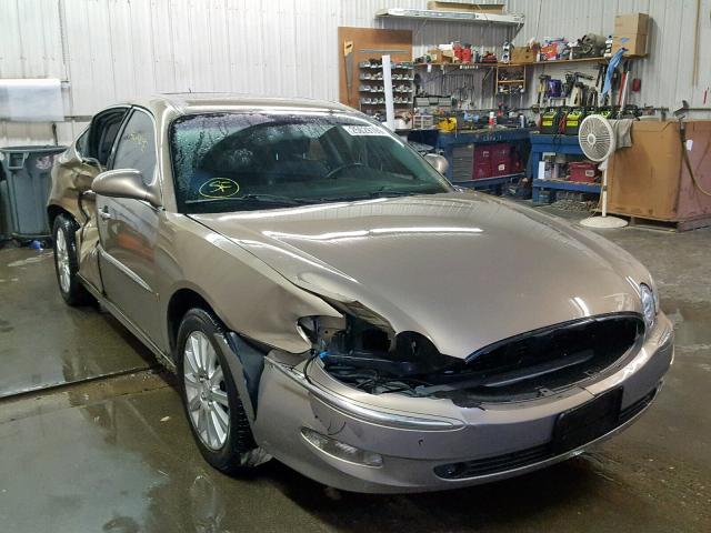 2G4WE587371175573 - 2007 BUICK LACROSSE C TAN photo 1