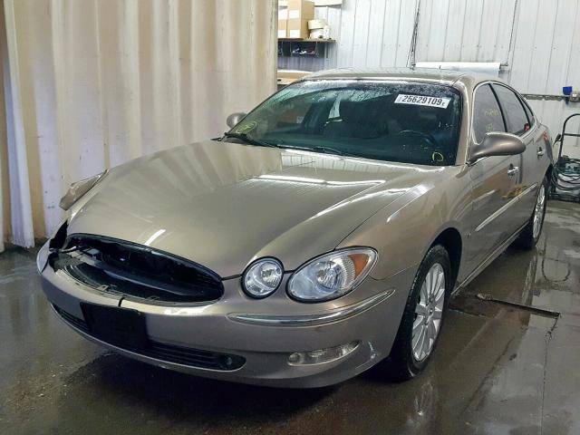 2G4WE587371175573 - 2007 BUICK LACROSSE C TAN photo 2