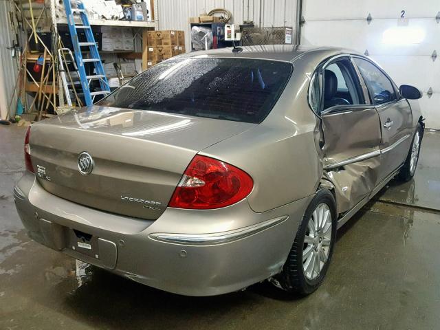 2G4WE587371175573 - 2007 BUICK LACROSSE C TAN photo 4