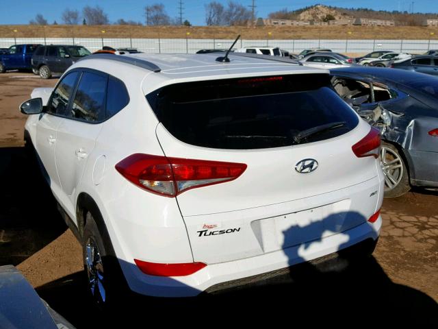 KM8J3CA40HU290612 - 2017 HYUNDAI TUCSON LIM WHITE photo 3