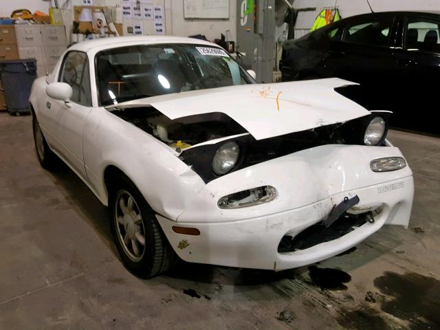 JM1NA3517M0205830 - 1991 MAZDA MX-5 MIATA WHITE photo 1