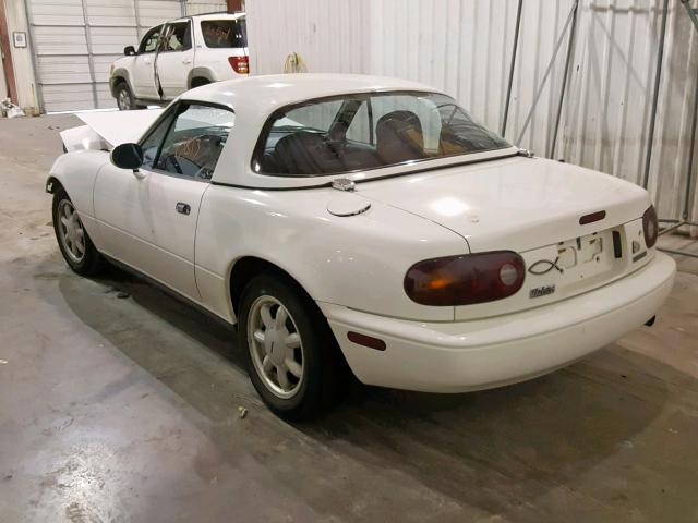 JM1NA3517M0205830 - 1991 MAZDA MX-5 MIATA WHITE photo 3