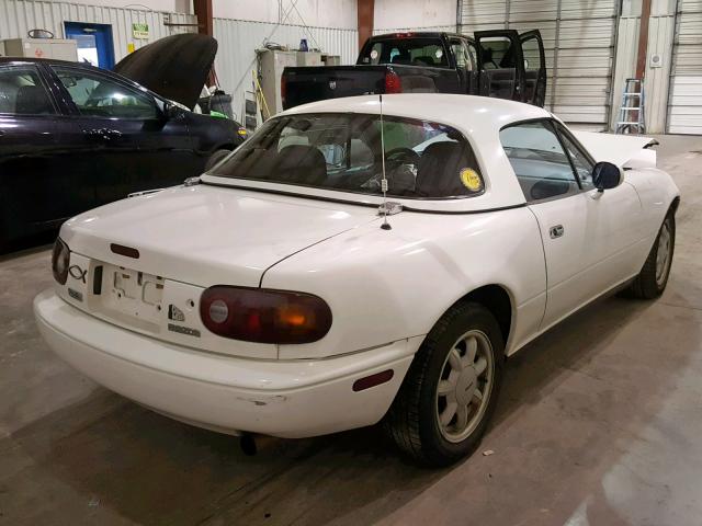 JM1NA3517M0205830 - 1991 MAZDA MX-5 MIATA WHITE photo 4