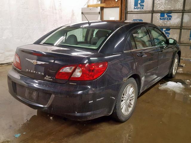 1C3LC56KX7N508486 - 2007 CHRYSLER SEBRING TO BLACK photo 4