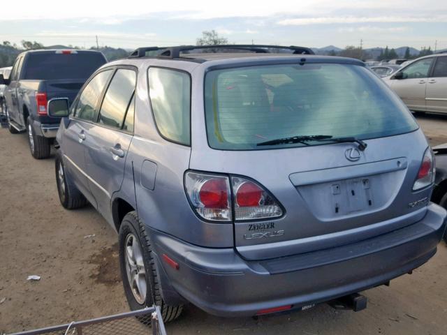 JTJHF10U810208510 - 2001 LEXUS RX 300 GRAY photo 3